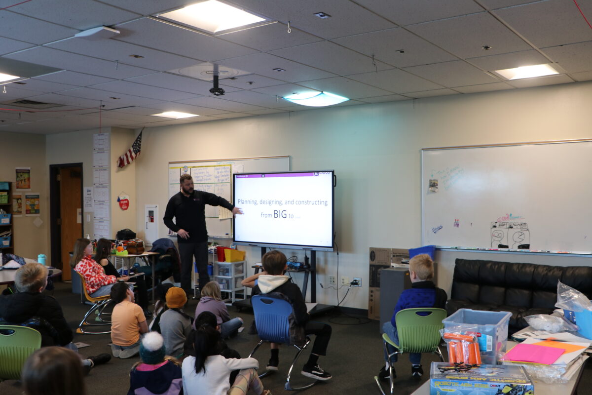 Architect Day at Stevens Elementary School | Eidos Architects